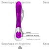 Estimulador de punto G con masejador de clitoris y carga USB